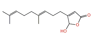 15-Hydroxy-2,6,10-farnesatrien-1,15-olide